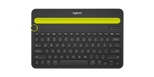 کیبورد چند منظوره بی سیم لاجیتک مدل K480 Logitech K480 Multi-Device Bluetooth keyboard