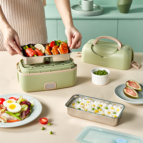 ظرف غذا و بخارپز غذا شیائومی Xiaomi Liven FH-18 portable cooking electric lunch box